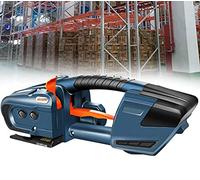 MFRELMNZG Outil de cerclage électrique à soudage, Machine de cerclage chauffante Portable et Manuelle, Machine de cerclage Automatique chargée pour Emballage PP/Pet