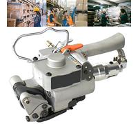 MFRELMNZG Outils de cerclage pneumatiques, Machine à cercler Le Plastique et l'acier, Machine à cercler à Chaud, Outil de cerclage électrique, pour Sangles PP/Pet de 13 à 19 mm de Largeur, t