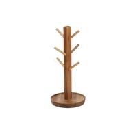 MFWHEFJ Porte Tasse Porte-gobelet en bois massif, égouttoir domestique, support d'eau, finition de bureau, cintre de rangement for clés, cadeaux for café(Cup holder 2)