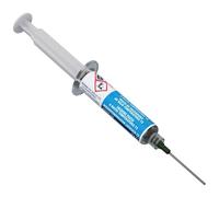 MG Chemicals 4902P Sn42Bi57Ag1 Pâte à souder basse température T3, Unleaded, sans nettoyage, distributeur pneumatique de 15 grammes (complet avec piston et embout de distribution)