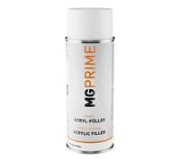 MG PRIME Apprêt d’adhérence Peinture Auto Blanc 400 ML aérosol | Apprêt garnissant, primaire, égalise les imperfections et les rayures, très bon effet anticorrosion, Made in Germany