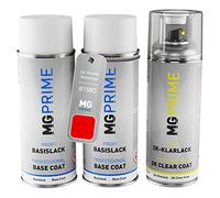 MG PRIME Bombes aérosols pour Honda Motorcycles R158D Red Pearl Metall. +2K | Red Pearl Metallic, Peinture moto, Kit peinture de fond + base + vernis 2K, bombes aérosols 400ml
