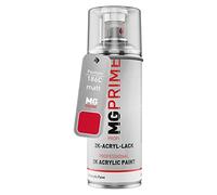 MG PRIME Pantone 186C Red mat, bombe de peinture acrylique 2K | bombe aérosol 400 ml, à séchage rapide