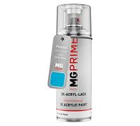 MG PRIME Pantone 312C Blue mat satiné, bombe de peinture acrylique 2K | bombe aérosol 400 ml, à séchage rapide