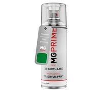 MG PRIME Pantone 356C Green brillant, bombe de peinture acrylique 2K | bombe aérosol 400 ml, à séchage rapide