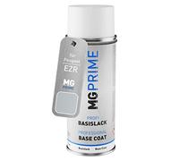 MG PRIME Peinture voiture Bombe aérosol pour Peugeot EZR Gris Aluminium Metallic/Aluminiumgrau Metallic de base de 400ml