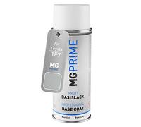 MG PRIME Peinture voiture Bombe aérosol pour Toyota 1F7 Classic Silver Me. | Gris Aluminium Metallic / Classic Silver Metallic, Peinture de base, bombe aérosol 400ml