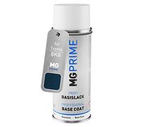 MG PRIME Peinture voiture Bombe aérosol pour Toyota 8K8 Dark Blue Mica | Brilliant Blue Pearl, Peinture de base, bombe aérosol 400ml