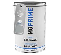 MG PRIME Pot de Peinture voiture pour Renault 647 Gris Titane Metallic 1,0L | Titangrau Metallic, Peinture de base, prêt à l'emploi