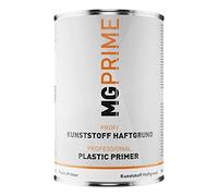 MG PRIME Primaire Plastique Pot 1,0 Litre Transparent | Promoteur d’adhésion pour plastique, liaison optimale avec la peinture, économique, facile à appliquer, Made in Germany