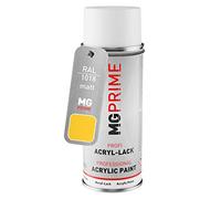 MG PRIME RAL 1018 Jaune zinc/Zinc yellow mat, bombe de peinture acrylique | bombe aérosol 400 ml, à séchage rapide