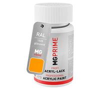 MG PRIME RAL 1028 Jaune melon/Melon yellow brillant stylo retouche 50ml à séchage rapide
