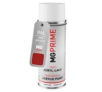 MG PRIME RAL 3002 Rouge carmin/Carmine red bombe aérosol 400 ml brillant séchage rapide