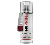 MG PRIME RAL 3005 Rouge vin/Wine red mat, bombe de peinture acrylique 2K | bombe aérosol 400 ml, à séchage rapide