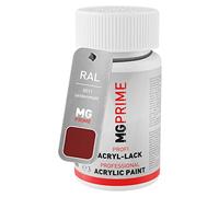 MG PRIME RAL 3011 Rouge brun/Brown red mat satiné stylo retouche 50 ml à séchage rapide