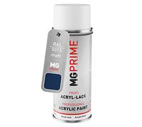 MG PRIME RAL 5013 Bleu cobalt/Cobalt blue mat, bombe de peinture acrylique | bombe aérosol 400 ml, à séchage rapide