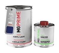 MG PRIME RAL 5022 Bleu nocturne/Night blue mat satiné peinture acrylique 1,5 Litres / 1500 ml durcisseur inclus