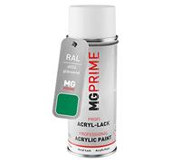 MG PRIME RAL 6024 Vert signalisation brillant, bombe de peinture acrylique | Traffic green, bombe aérosol 400 ml, à séchage rapide