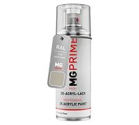 MG PRIME RAL 7032 Gris silex mat satiné, bombe de peinture acrylique 2K | Pebble grey, bombe aérosol 400 ml, à séchage rapide