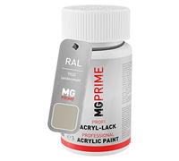 MG PRIME RAL 7032 Gris silex/Pebble grey mat satiné stylo retouche 50 ml à séchage rapide