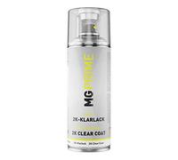 MG PRIME Vernis 2C satiné HS 400 ml aérosol peinture auto | Acrylique, résistant aux produits chimiques et à l’essence, aux intempéries, à la lumière et aux UV, Made in Germany