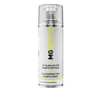 MG PRIME Vernis plastique 2C brillant HS 400 ml aérosol | Peinture auto, sans craqueler ni écailler, résistant aux intempéries, anti-UV, résistant à l’essence, Made in Germany