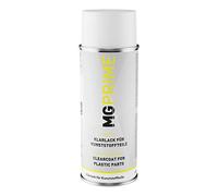 MG PRIME Vernis plastique haute brillance 400 ml aérosol | Peinture auto, sans craqueler ni s’écailler, résistant aux intempéries, anti-UV, excellente adhérence, Made in Germany