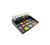 MG3042 Jeu à boire Shooter à gages PP/Verre Multicolore 27,30 x 22,30 x 9 cm