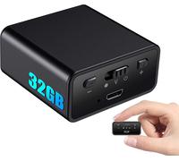MGB Line Q65, dictaphone compact et efficace de 192 KBPS avec mémoire USB de 32 Go et reconnaissance automatique du son - parfait pour les enregistrements discrets