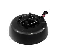 mgc24 Support de sapin de Noël - Anthracite - Pour arbres jusqu'à 2,5 m de hauteur - Avec réservoir d'eau, technologie à corde, levier de pied, sécurité enfant, indicateur de niveau d'eau et système