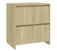 MGH - TOP Buffet de rangement - Cabinet/Commode Bois - 2 pcs - Chêne sonoma - - Bois d'ingénierie LV111