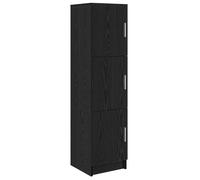 MGH - TOP BUFFET SEJOUR - Armoire de rangement - Chêne noir 31,5x32x124 cm - LV746