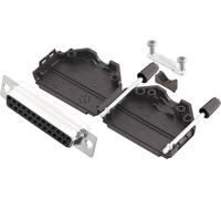MH Connectors MHDPPK25-DB25S-K Kit embase SUB-D femelle 180 ° Nombre de pôles: 25 fût à souder 1 pc(s)