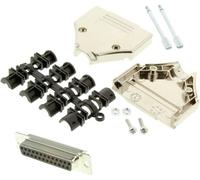 MH Connectors MHDTPK25-DM25S-K Kit embase SUB-D femelle 180 ° Nombre de pôles: 25 fût à souder 1 pc(s)