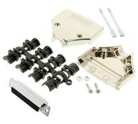 MH Connectors MHDTPK25HD44FS-K Kit embase SUB-D femelle 180 ° Nombre de pôles: 25 fût à souder 1 pc(s)