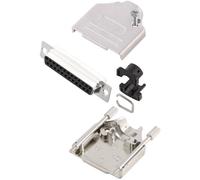MH Connectors MHDTZK25-DB25S-K Kit embase SUB-D femelle 180 ° Nombre de pôles: 25 fût à souder 1 pc(s)