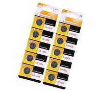MHADBKH Lot de 5/10 piles bouton CR1616 au lithium 3 V, CR1620 10, CR1620 C | Haute densité d'énergie pour montres et petits appareils électroniques avec une utilisation longue durée dans les appareils