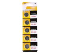 MHADBKH Lot de 5/10 piles bouton CR1616 au lithium 3 V, CR1625 5, CR1625 F | Haute densité d'énergie pour montres et petits appareils électroniques avec une utilisation longue durée dans les appareils
