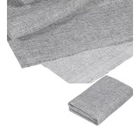 MHADBKH Tissu de protection respirant pour barbecue Gris 145 x 50 cm | Tissu de rechange pour housse stéréo et housse de protection en maille pour la maison
