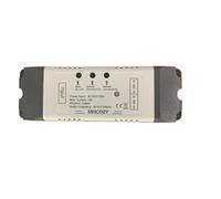 MHCOZY Interrupteur relais intelligent ZigBee 2 canaux 5 V - Verrouillage automatique réglable - Fonctionne avec Alexa Google Home (hub ZigBee nécessaire)