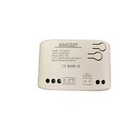 MHCOZY Interrupteur relais sans fil WiFi domotique, compatible avec Alexa Google Assistant (application Smart Life, 1 ch 5 V/85-250 V)