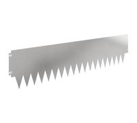 Mhdvray Bordure de Jardin Métal 10 Pcs 103x25 cm Enfonçable Flexible | Idéal pour délimiter parterre de fleurs, allée et potager. Acier thermolaqué flexible sans outil pour extérieur.