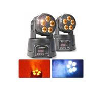 MHL90 - 2x mini lyres Wash 60W 5x LED RGBAW
