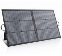 MHPOWOS Panneau solaire portable 110W, panneau solaire pliable étanche | IP67 avec sortie 20V, module d'efficacité 23.5% pour le camping en plein air, station d'alimentation portable