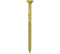 MHS 3,5X50-200 - Vis de plancher en bois massif Acier, étamé, jaune - 3,5 x 50 mm