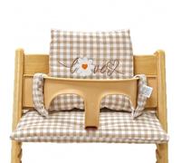 Mhwgo Housse de Coussin pour Stokke Tripp Trapp, Épaissie et Douce Coussin Chaise Haute Bebe pour Stokke, Rembourrage pour Siège Bébé, Coussin de siège Doux, Accessoires de Chaise Haute (cj)