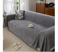 MHY® serviettes de canapé, toutes les saisons, couvercle de canapé, couvercle de canapé, lave-linge, Gris, 180 * 180cm