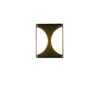 MHYSAA Applique Murale Extérieure Applique Murale Étanche Simple 12 Watt LED Lumière De Jardin Allée Porche Extérieur Appliques Murales Extérieures Balcon Terrasse Luminaire