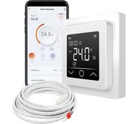 Mi-750 blanc Thermostat WiFi Smart avec sonde de sol externe