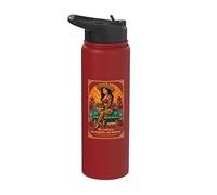 Mi Cultura, Mi Orgullo, Mi Fuerza Chicana Latina Stainless Steel Insulated Water Bottle